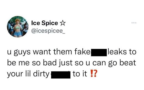 ice spice leaks|Ice Spice